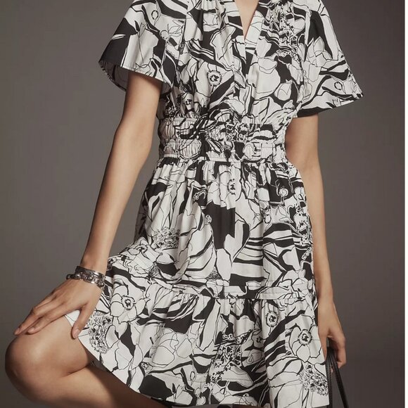 ANTHROPOLOGIE The Somerset Mini Dress - Picture 7 of 10